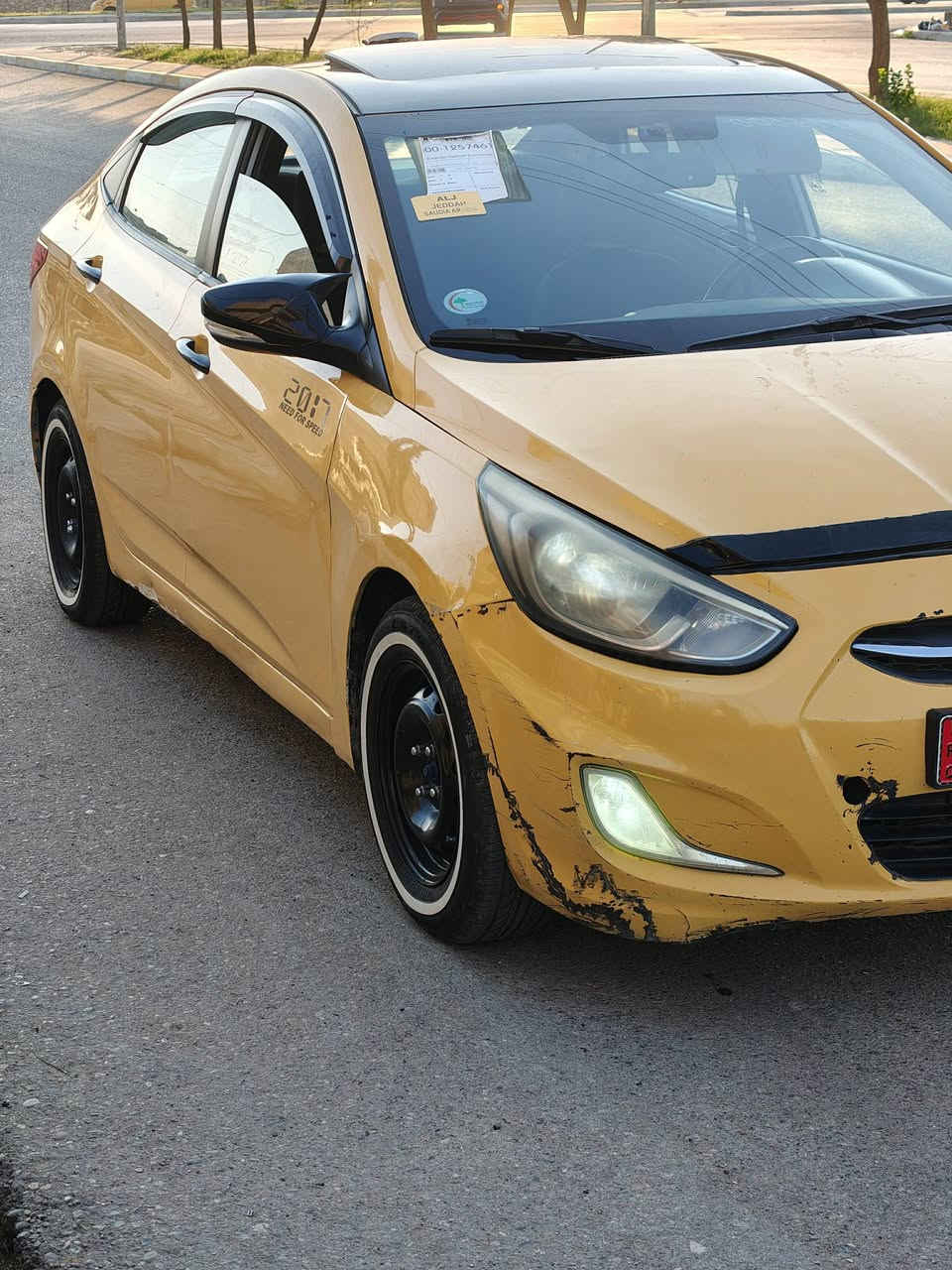 البيع 
اكسنت 2016 كوري باي كوري بغداد دولي بسمي ضرر جملغ وره اليسار والحوض بي تعديل باقي السياره كلها شرط وبدون دواخل  مكينه 16 دوش شرط كير ايتي شرط  سنويه لغايه 2028 هزه ماصاقطه هيه وغرمات مصفره السياره فول توماتيك جوم كهرب مري كهرب اشاير بل مري  قفل مركزي سلايت روف شاشه وكامره تحكم استيرن  تخم تايه جديد  تبريد شغال زلون فوك جوه السياره يعوزها ترتيب السعر 78 وبيها مجال شرط الوكاله والتحويل 
الاتصال..وبيهم وتساب.. 
***********
***********
