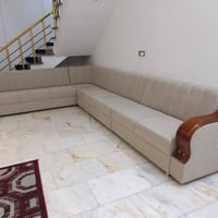 فصال تركي • قماش كتان • بلوك أبيض