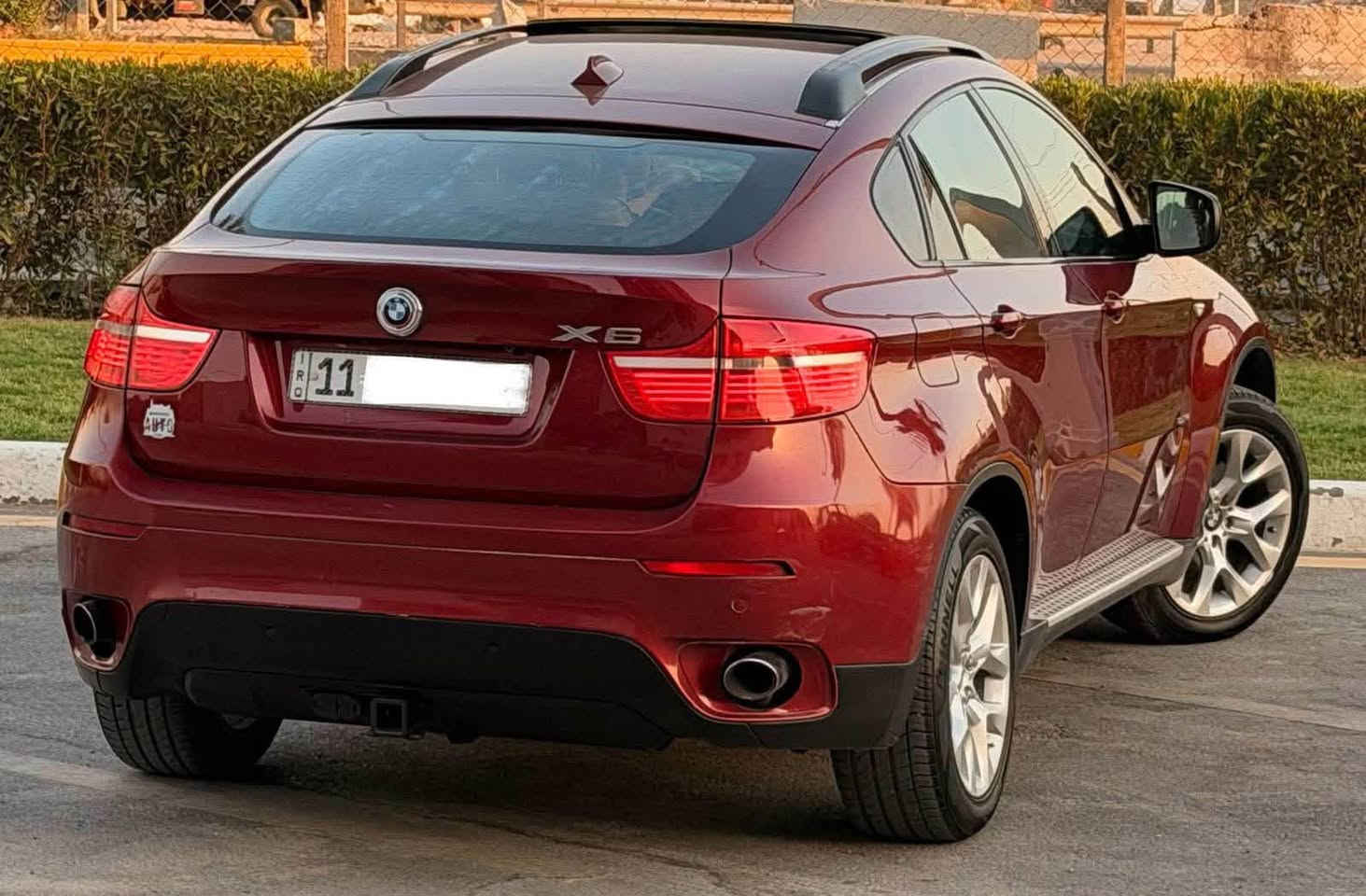 BMW X6 3.5  2012. مكينه N55

-------------------------------------

#السعر :140 

‏

#رقم الهاتف :***********

#رقم السيارة : بغداد

#مكان السيارة : بابل. 

-------------------------------------

السلام عليكم 

للبيع   

سيارة فول مواصفات

تفاصيل 👇🏼👇🏼

1_ بصمة 

2_محرك 6 سلندر  ✈️⁦⁩+كير مكفولات ⁦

3_تبريد شغال قطعتين ❄️ 

4_سلايت 

6_مراية داخلية+جانبة عاكسة 🔍

7_مري شفط ⚔️

8_ كشنات كهرباء  +ذاكرة خزن  

9_بردات جانبية✨

10-لدات انارة داخلية 💡

11-شاشة   🖥

12-داخل بيجي 

13-انارة ترحيب 🔦

14_ كاميرات عدد 5

15-حساسات امامي خلفي  

16-ويل حجم 19. تخم تاير جديد 

17-صدر امامي خلفي جديد  ⚔️⁦

19-لايت زنون عدسات زرع 

20-ستيرن كهرباء مع خزن ذاكرة 

21-شاشة اعطال 

22_هاند بريك بصمة 

23- كزوز رياضي 

24_شفتات ستيرن 

25_جنطة كهرباء  

رقم جديد وهزه جديده تحويل مباشر. 💙

----------------------
