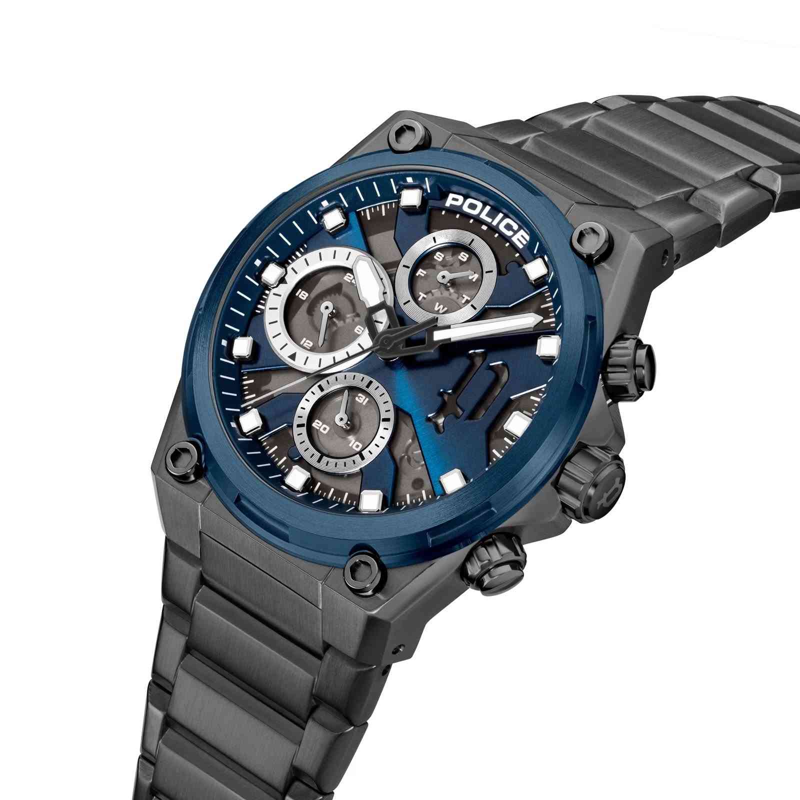 Police PEWGK2239107 Mens Watch Airflow 
اصلي وكاله حصرا من ايطاليا لباب بيتك 🇮🇹🇮🇶
ساعة بوليس (Police Airflow) الأصلية رجالية ⌚
تفاصيل الساعة:
 الموديل: PEWGK2239107
 الماكينة: كوارتز (بطارية) 
سناتر: الوقت، التاريخ، اليوم، ونظام 24 ساعة.
 المعدن: ستيل أصلي كامل ثقيل (رمادي/Grey) ضد الصدأ والتحسس.
 الميناء: أزرق، والعقارب والمؤشرات تضوي بالظلمة (فوسفورية).
 الجام: زجاج معدني مقوى مقاوم للخدش.
 الحجم: قياس القالب 43 ملم (حجم وسط ومرتب على كل إيد).
 مقاومة الماء: 5 ATM (تتحمل غسل الإيد والمي اليومي).
 الملحقات: العلبة الأصلية، الكتالوك، وضمان لمدة سنتين.
🚚 التوصيل: متوفر لكل محافظات العراق
📩 للطلب: راسلنا على الخاص أو عبر الواتساب
العنوان 📍: بغداد - شارع فلسطين - تقاطع النخله - مقابل جسر المشاه - معرض ساعات رسل لبيع وتصليح الساعات 
***********
السعر ٢٥٠$

