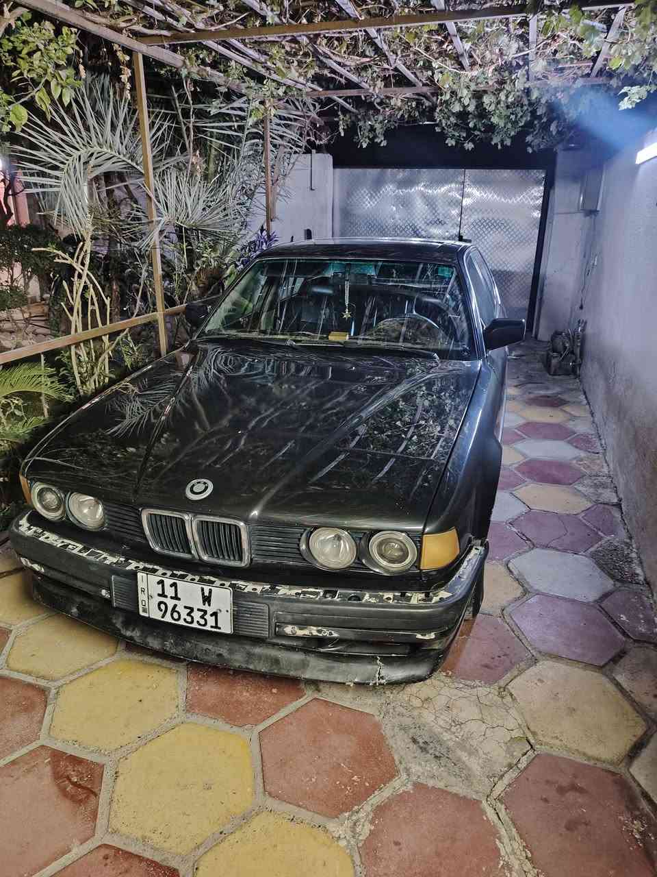 بي ام ٧٣٥ • كفالة مكينة • بدون ضربه
