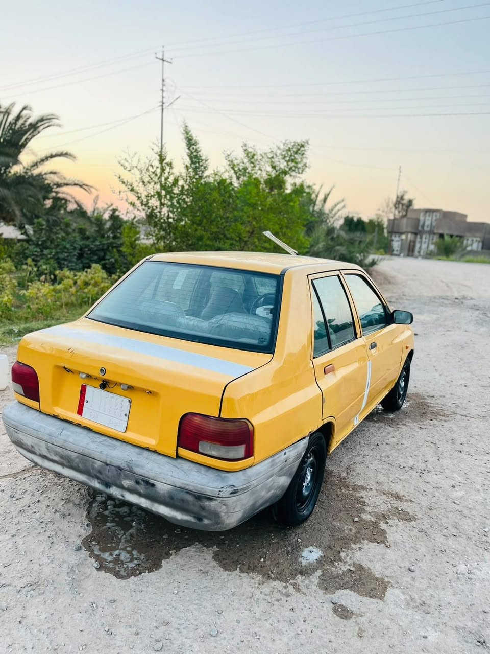 سلام عليكم سايبه لبيع  سياره جاهزه حداديه تخم تاير جدد سنويه 2027 /// *********** تبريد ثلج
