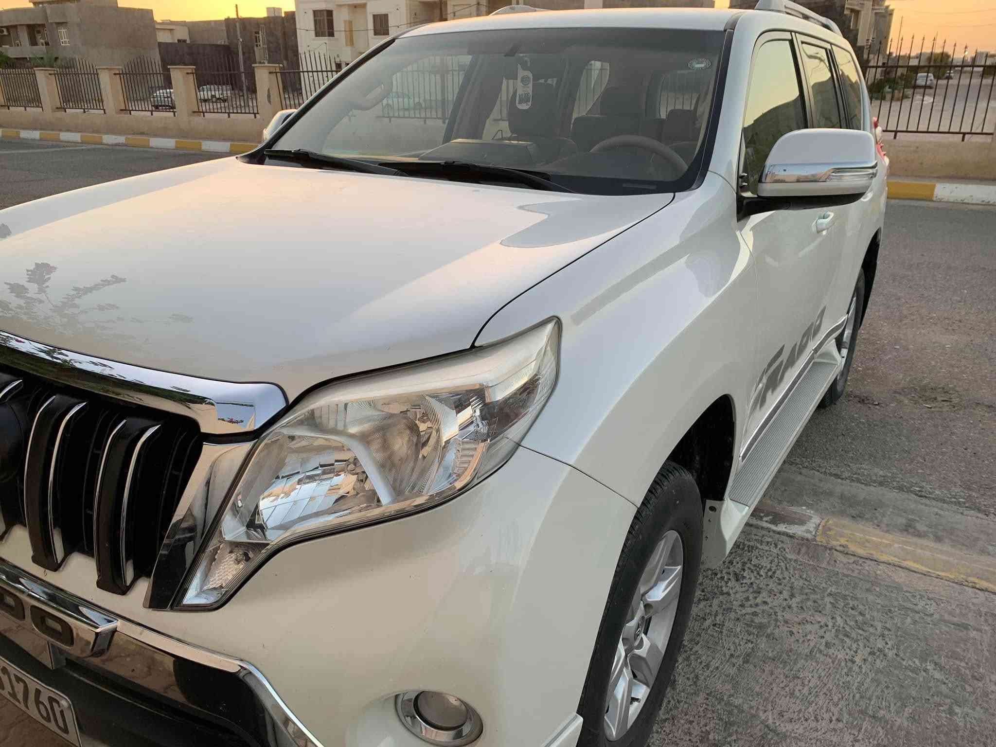 برادو موديل 15 شركة جيهان TXL
رقم اربيل 
محرك 4 ما مفتوح 
ثلاجة كامرة
فور ويل حساسات
7 راكب 3 قطع تبريد
سبير تعليك
كفالة عامة 
ماشية 185
مكان السيارة تكريت

للاستفسار ***********
