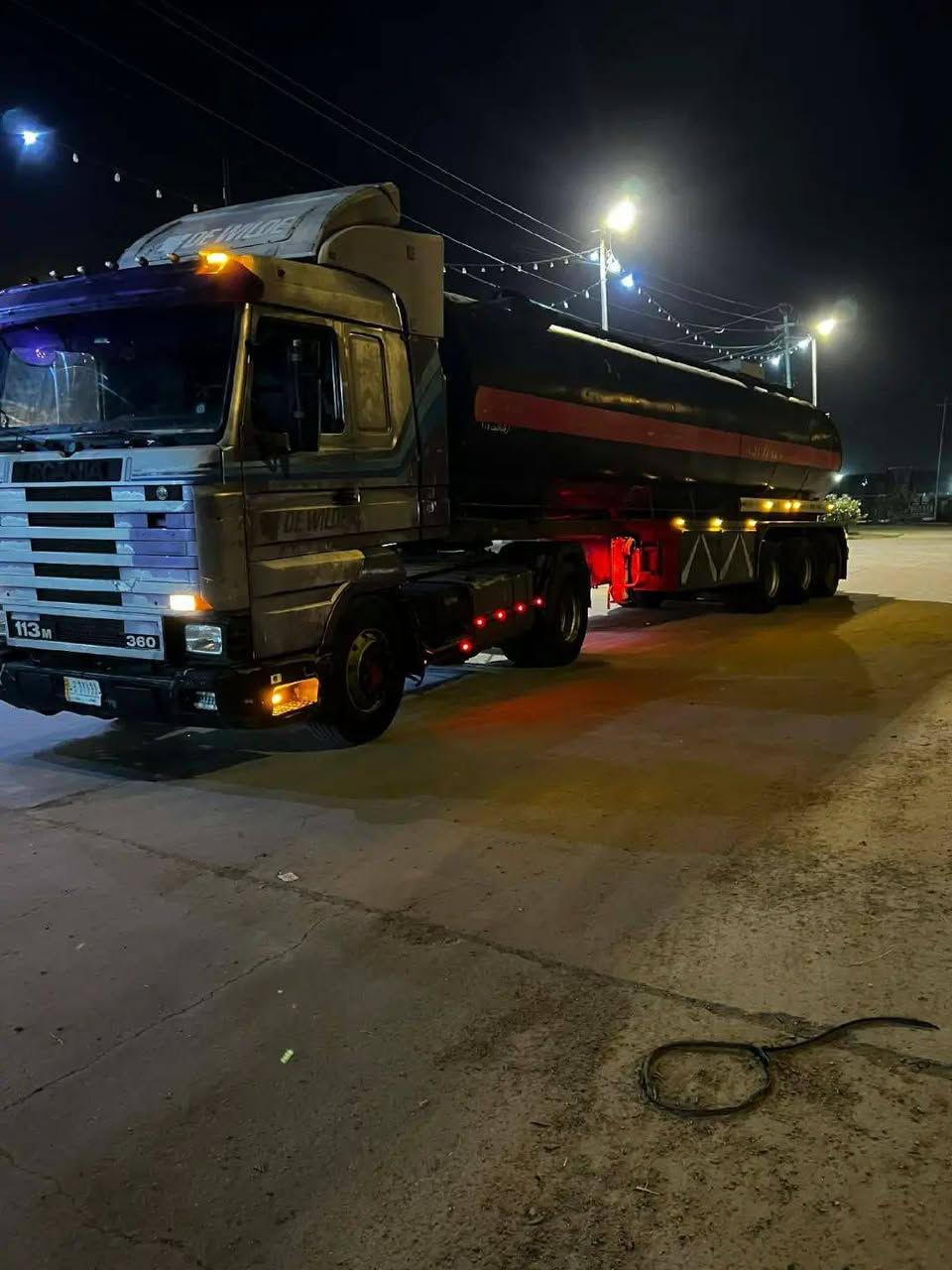 السلام عليكم للبيع  سكانيه  بطه راس اوكامله موديل 96 رقم بغداد ل28 سنويه  تانكي فوزله سبرنك  طوناج جيبيس  كامله تخم تاير ***********
