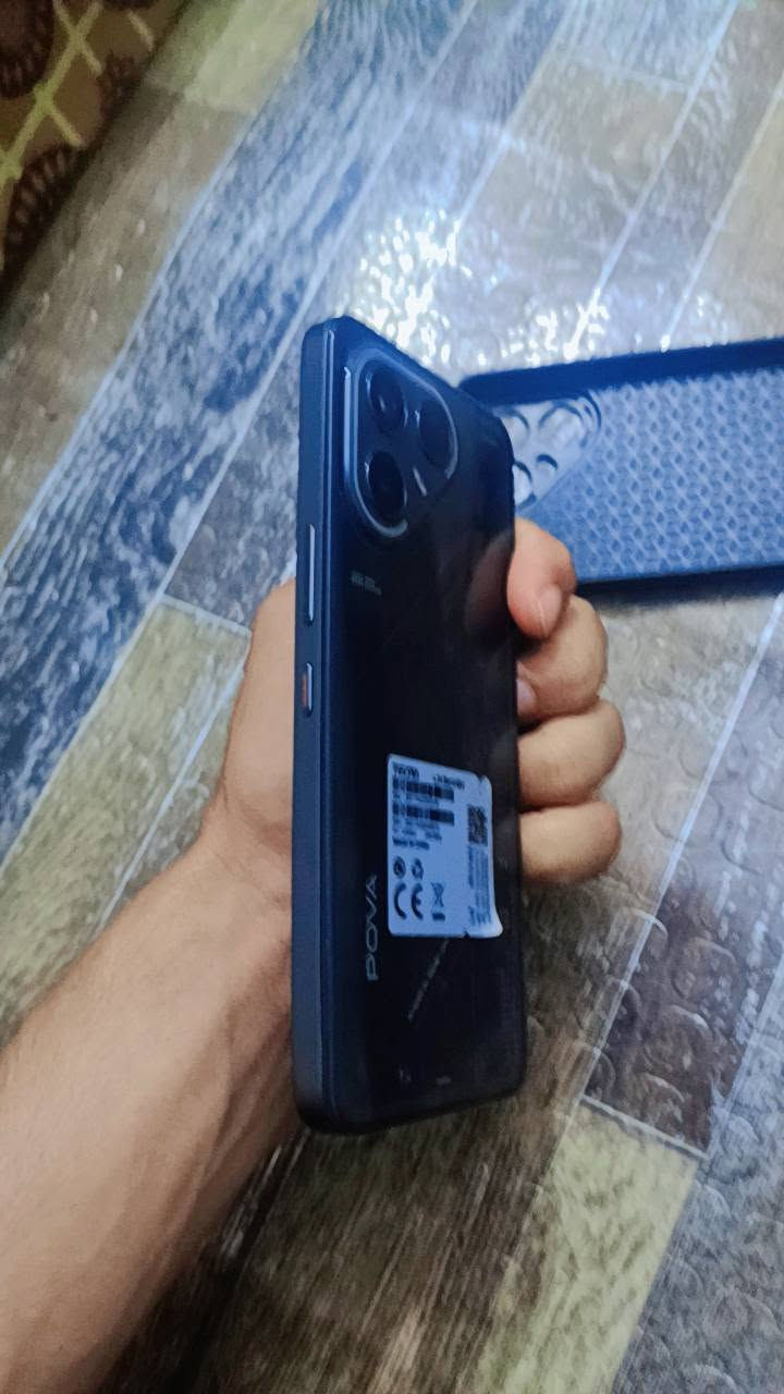 السلام عليكم جهاز للبيع Tecno Pova 7 Ultra 5G جهاز استخدام شخصي مصارلي شهرين ب300 من اخذته بي فقط عوج بشاصي مثل ماموضح بصوره جهاز 290بي مجال تواصل واتساب فقط***********
