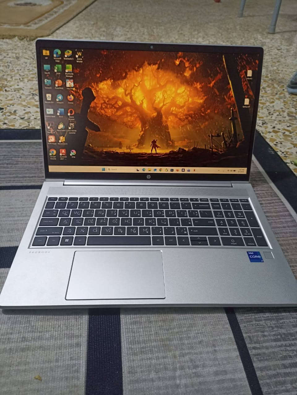 نوع الجهاز: HP ProBook 650 G8 Notebook PC
​المعالج (CPU): Intel Core i7-1165G7 (الجيل الحادي عشر بسرعة تصل إلى 2.80 GHz)
​الذاكرة العشوائية (RAM): 8 جيجابايت
​كرت الشاشة (Graphics): Intel Iris Xe Graphics المدمج القوي
​التخزين (Storage): هارد SSD بسعة تقريبية 256 جيجابايت (مساحة سريعة جداً لنظام التشغيل والبرامج)
​نظام التشغيل: Windows 11 أصلي

سعر 400

ال تواصل ***********
