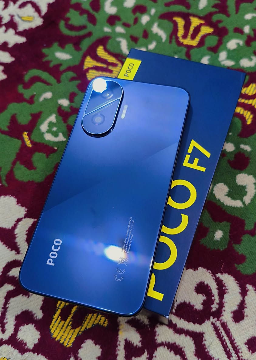 Poco F7 512GB 12+12RAM BLACK
ملحقات كاملة بطارية ٩٧ للبيع فقط السعر ٥٢٥ مكاني نجف وتوصيل متوفر كل المحافظات
