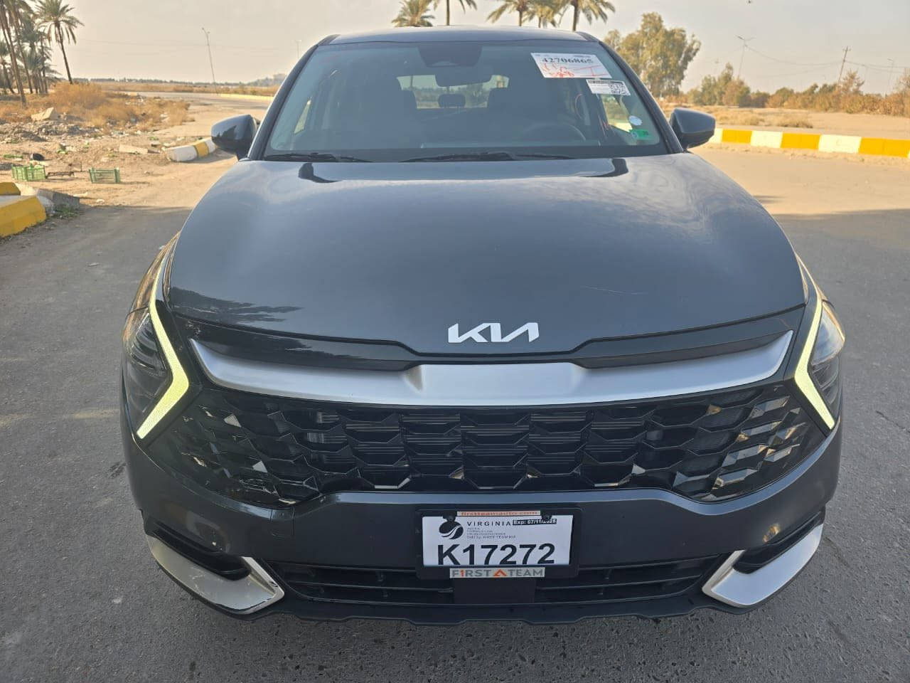 السلام عليكم 
  كيا سبورتج موديل 25
زيرو ماشيه 500ميل
مواصفات السيارة عاديه
محرك ٢٥٠٠ تنفس طبيعي 
رادار امامي 
سويج
سياقة ذاتية
تحديد مسار 
شاشه +كامره + حساس
سايد بريك بصمه 
تبريد قطعتين 
كير 8
حادث السيارة فقط تبديل بنيد نفس الون
والباقي كفاله 
رقم الهاتف
***********
