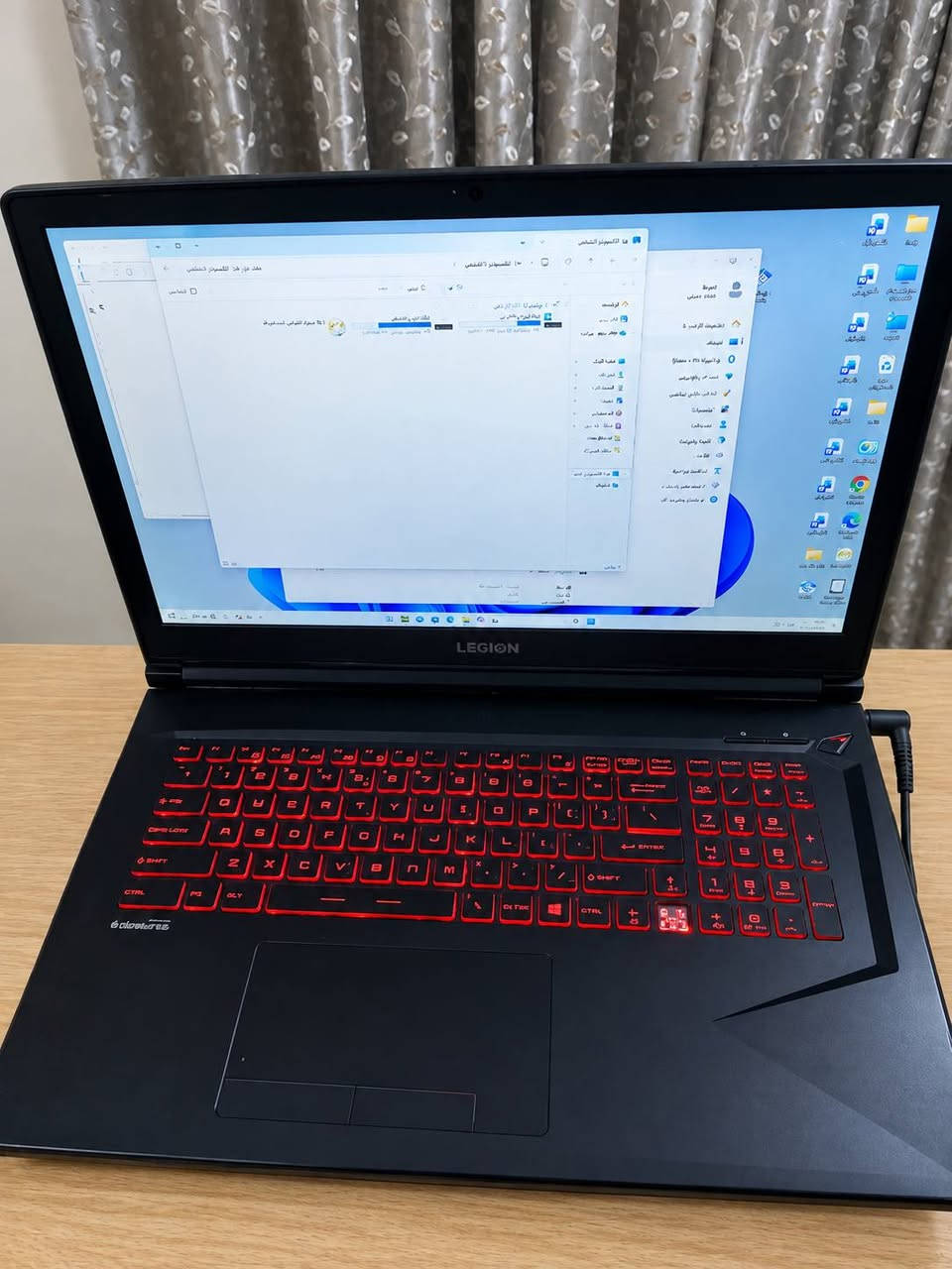 لابتوب msi 
كارت شاشة 1050ti 4g
معالج cor 7 جيل 9 
الرام 16 
Ssd 240
Hdd 1T
السعر 550 
بي دكمة من دكم الكيبورد واكعة بس غير هذا كلش نضيف
العنوان بغداد *********** وتساب او ماسنجر

نص مكتوب في الصور:
- المكتب مساعدة لوحة تحكم NVIDIA برنامج تشغيل Game Ready الإصدار: 532.03 NVIDIA GeForce GTX 1050 Ti
- ظلام > عول Windows 11 x86_64 مواصفات مواصفات DESKTOP-H44U2QD GL73 9RCX مواصفات الجهاز اسم الجهاز DESKTOP-H44U2QD المعالج Intel(R) Core(TM) i7-9750H CPU @ 2.60GHz (2.60 GHz) ذاكرة RAM المثبتة 16.0 غيغابايت (15.8 غيغابايت قابلة للاستخدام) بطاقات الرسومات 1. غيغابايت (4) NVIDIA GeForce GTX 1050 Ti 2. غيغابايت (30) Intel(R) UHD Graphics 630 مساحة التخزين تم استخدام GB ٦٩٥ من ٤ TB معرف الجهاز D9F3CFD1-9052-4FAD-BAD8-5877CB33DC91 معرف المنتج 00325-81430-00336-AAOEM