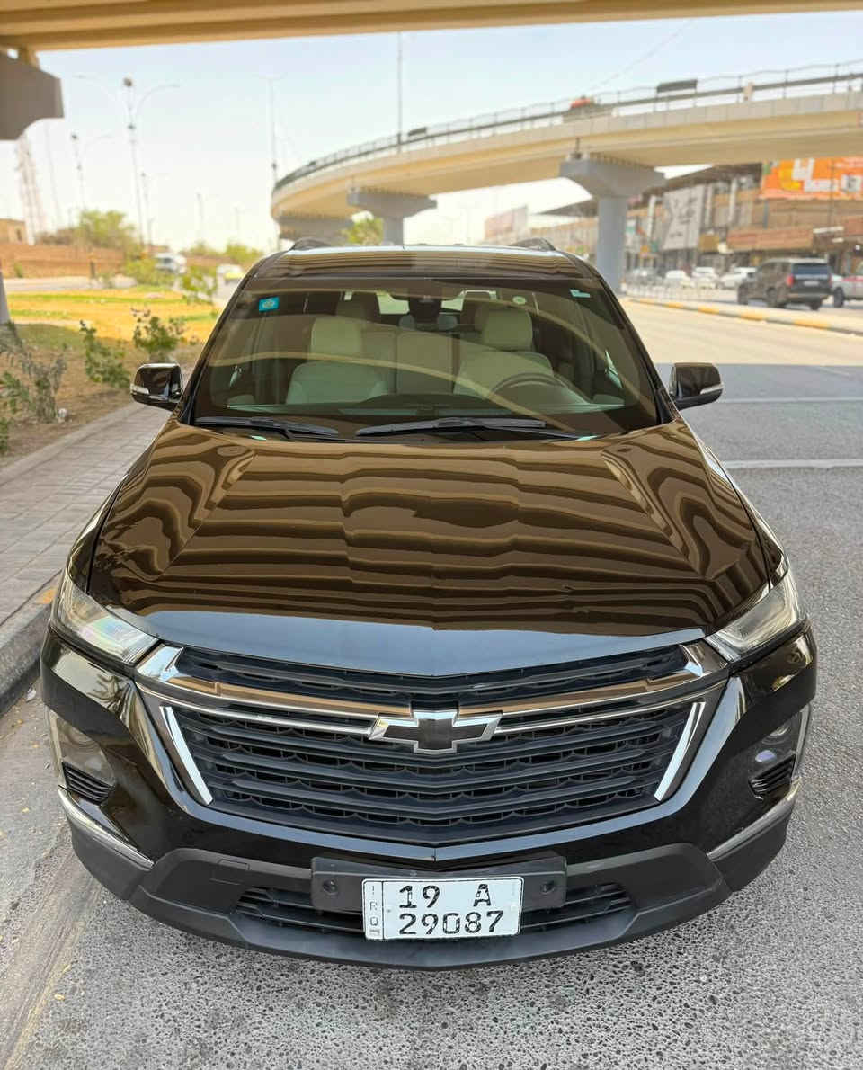 السلام عليكم 🙏🏻 .. بيع فقطط
السعرر 225 ورقه $$ قابل لتفاوض 🔥
انسسب سعر بهيج نظافه وضرر بسيط 

شوفرليت ترافيرس بلاك توب 2024
رقم كربلاء حره تحويل مباشر 
عداد المسافه : 39 الف mill
حجم المحرك : 6 سلندر 3600 فور ويل 
الضرر : جاملغ امامي تبديل وصبغ 
وباب الصدر تبديل نفس اللون 
ايرباك برده وكشن طاك ومصلح 

المواصفات  بلاك توب 
بصمة تشغيل وابواب - فور ويل 
7 راكب 3 قطع تبريد - شاشه كار بلي
كرسي سائق كهرباء - تدفئه مقاعد 
رادار مانع تصادم - مثبت سرعه - قياده اليه 

للاستفسار الاتصال ***********
مهندس حسين 📍 كربلاء - حي الحسين
شركة_المتحدة_لمزادات_السيارات_الامريكيه
