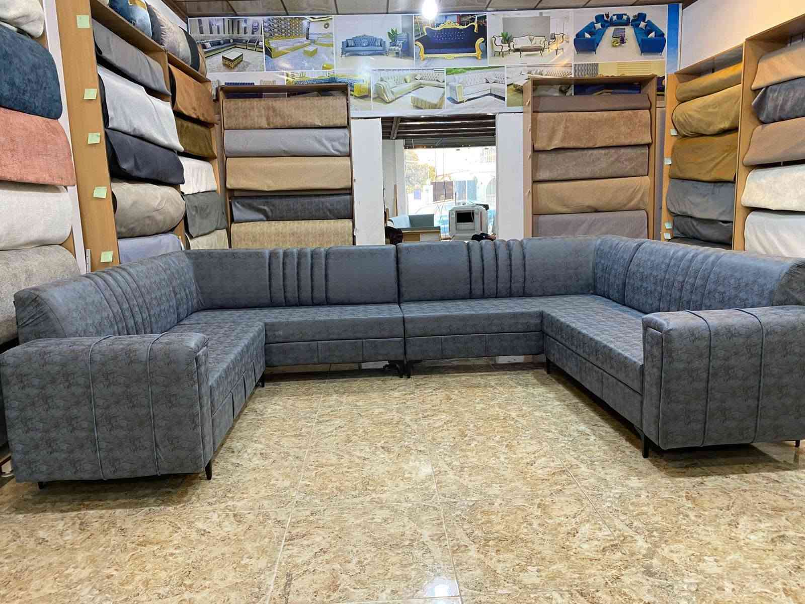 تفصيل كنب • خشب عراقي • ضمان ٥ سنوات