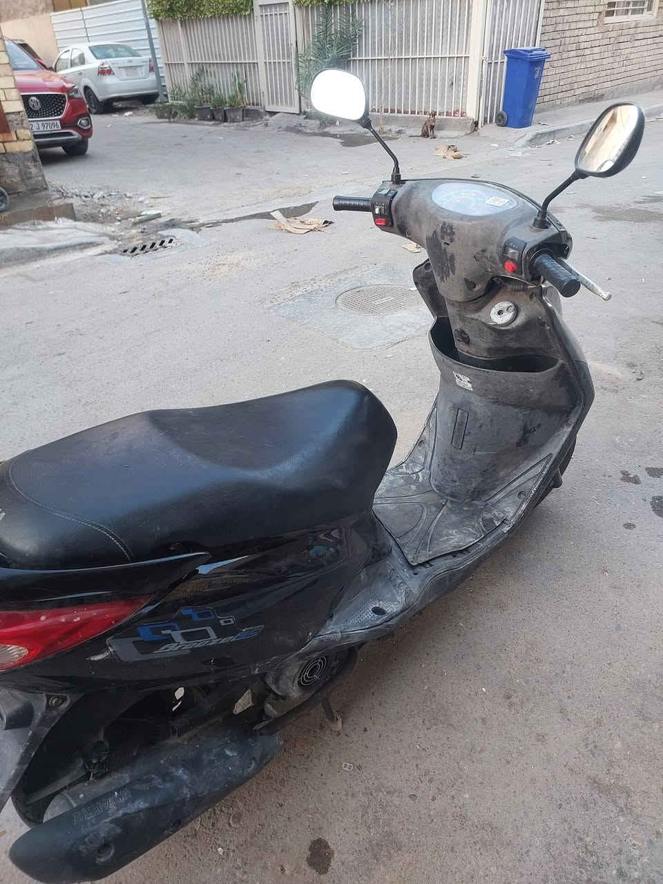 دراجه بريز رمبه المكان بغداد الشهدا السهر700 الرقم ***********
