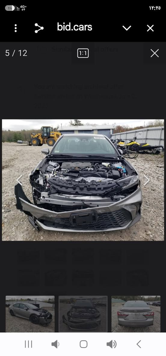 للبيع او مراوس بسيارة اقل 
🚘 Toyota Camry  

هاذ حادثهة +بل العراق نطخت الباب سايق وشديت اصلية نفس الون مطابق ١٠٠ بل ١٠٠ 

• فول مواصفات عدا فتحة سقف  

• رادارات أمامية وجوانب  

• مثبت سرعة ذكي  

• كشنات جلد  

• شاشة وكامرة  

• الأرضية مدموشة  جلد درجة اولا

السيارة استعمال مرتب ومواصفاتها حلوة 🔥  

السعر مناسب 205 والبيع جاد  

📞 اتصال / واتساب: ***********
