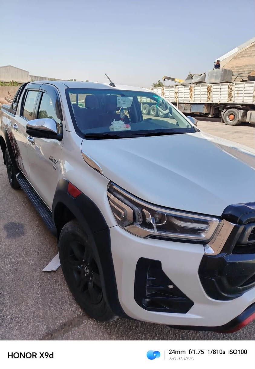 سلام عليكم 
بيع او مراوس 
تويوتا هايلوكس TRD موديل 2023 شمالي مكفولة 
فول مواصفات 6 سلندر ماشية 90 الف 
عنوان الديوانية 
استفسار اكثر اتصال 
السعر 345 وبيها مجال بسيط
***********
