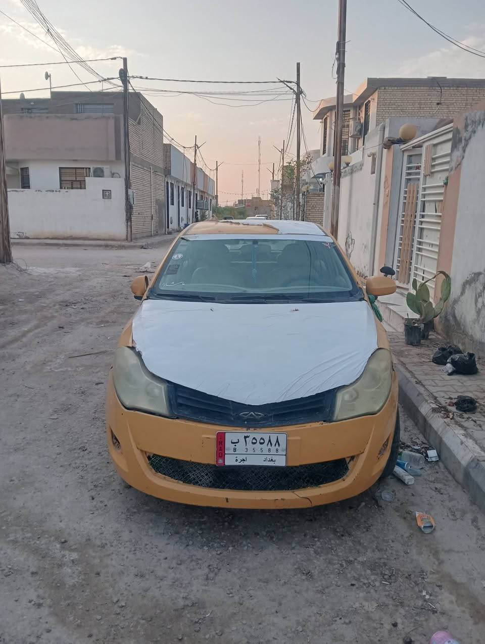 السلام عليكم سياره شيري فلاوين للبيع السعر 13 ورقه بدون راعي اتكفل سرقه وعشائر مكينه وكير وحداديه كفاله سنويه بيه لسه ماصاقطه رقم بغداد مميز هاذ رقمي ..***********
