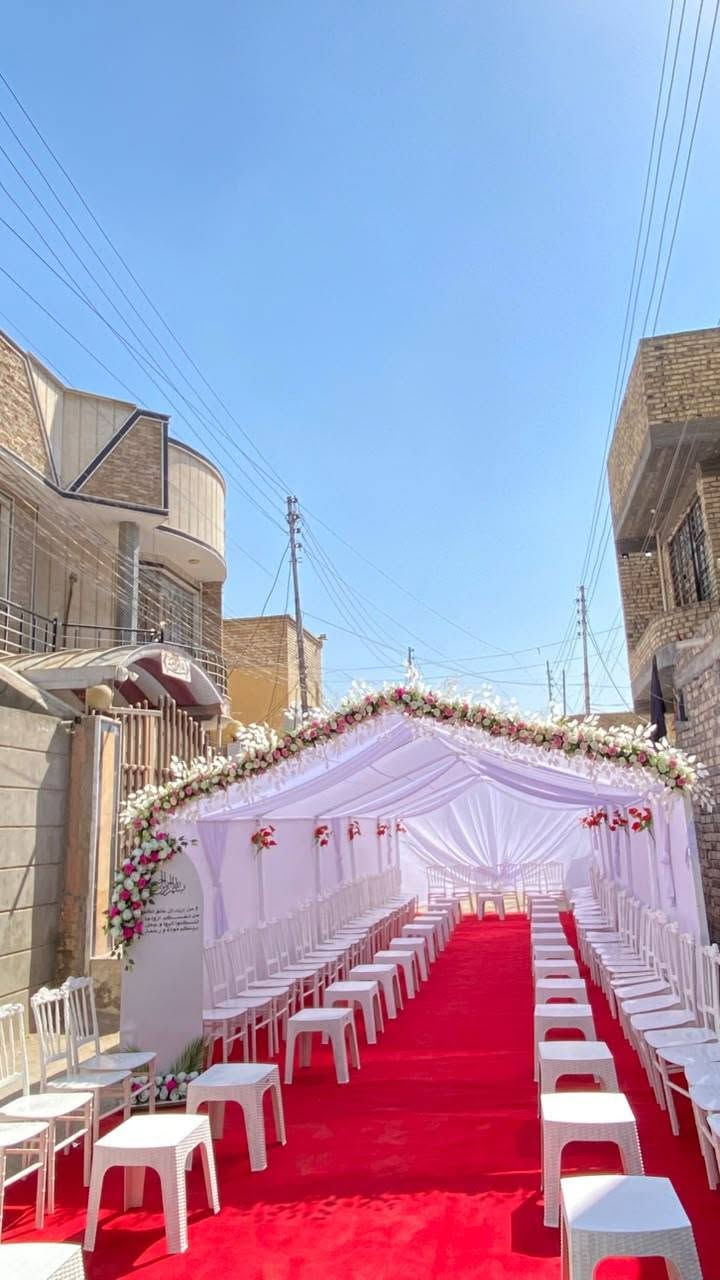 وايت روز للمناسبات ✨
تنظيم المناسبات وحفلات الخطوبه وعقد القرآن💍.. 

لنجعل ايامكم ولحظاتكم السعيده أسعد وأجمل.. 

📞***********واتساب.. 

داخل بابل وبعض المحافظات..
