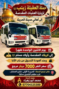 حملة العقيلة • زيارة العتبات • كربلاء
