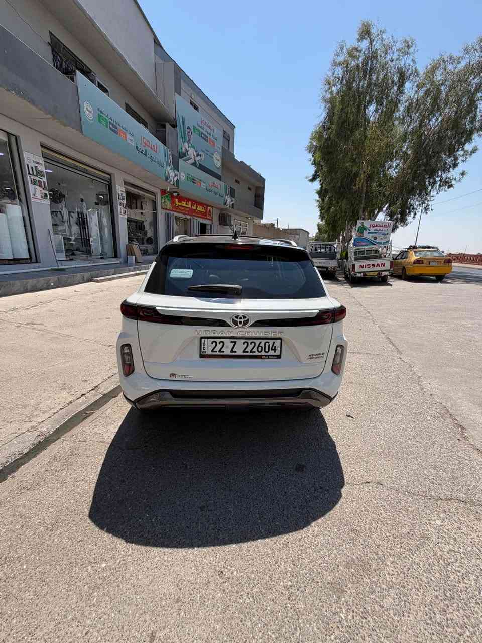 TOYOTA URBAN CRUISER 2026
وكالة جيهان لون ابيض فول ١/١ سقف اسود بلاد ماشية ١٤ الف ضمان شركة
مواصفات
apple car play & android auto شاشة كبيرة تدعم
سستم سماعات مكون من 6 سماعات نظام Tweeter
رادارات امامي خلفي
خمس كامرات 360 درجة
بانوراما دبل فتحه+ سقف اسود بلادي
مقاعد جلد توكلر بلادي
كيج الكتروني
عجلة القيادة فول تحكمات ومدمجه بشفتات توبرونيك لايتات امامي عدسة دبل زينون eco dynamic
بكل لايت ليد ثلاث فصوص
اشاير ترحيل +دخول ذكي
auto hold
بريك بصمة
خمس بصمات
محرك mild hybrid neo drive يعمل بنظام صرفي 19 كم/ 1 لتر
نقط عمياء
انحراف عن المسار
قطعتين تبريد
بردات بلادي
وبعد هواي مواصفات ما تخلص
السعر 31 مليون و٢٠٠ الف وبيها مجال رقم أربيل السيارة ملاحظات pdr حافه جاملغ فقط ورصعه صغيره باب خلفي جهة السكن موقع سياره موصل / اربيل
التواصل عل رقم *********** موصل, نينوى
