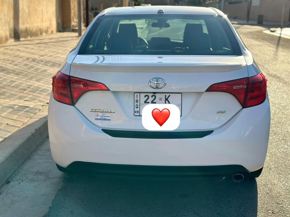 كورلا امريكي • ٢٠١٧ • رقم اربيل