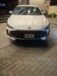 ام جي فايف GT موديل ٢٠٢٥ رقم اربيل بسمي  كفاله عامه من الصبغ والضربه و...