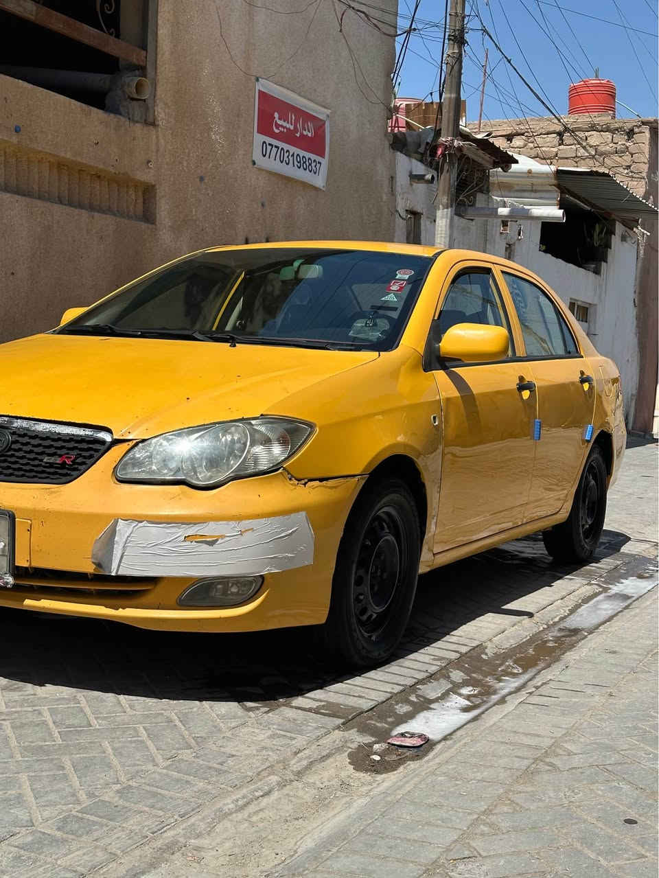 السلام عليكم بي واي دي f3 2019 حره كبل بسمك سياره مصفره هيئه وغرمات كفاله من صبغ فقط بيه ضربه بجم ضربه كد شبر ونص بدون كص  خفيفه حداديه جديده ستوه شادها مكينه محوره كورله 1800 تايرات اخو جديد سياره عوزه فقط دعاميه امامي فقط  مكان قبله سوق الكبير سعرها 65 وبيه مجال رقم الهاتف *********** البصرة, العراق
