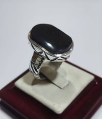 عقيق يماني • طبيعي • صياغة يدوية