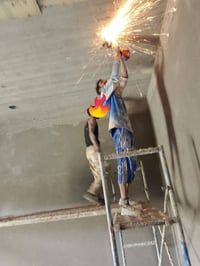 لباخ متفرغ • جص وسمنت • بوررك