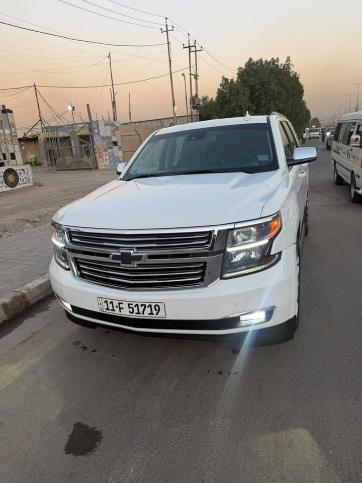 تاهو 2018 بريمير  الرقم***********
‏‎حادث ٣ قطع ولسونار بل منشور
 ،
السعر ابلاش 255
‏‎المواصفات              
‏‎فول مواصفات ١/١
‏‎٨سلندر 5300
‏‎سلايد(فتحة قمارة)
‏‎كراسي جلد اصلي
‏‎كراسي اثنين كهرباء
‏‎كراسي هزار(عند اقتراب السيارة من اي شي)
‏‎كراسي خزن(ميموري)
‏‎كراسي(تدفئة+تبريد)
‏‎كراسي خلفية كهرباء
‏‎كراسي خلفية تدفئة
‏‎تبريد خلفي شاشة
‏‎شحن الهاتف لاسلكياً
‏‎رادار
‏‎سائق آلي
‏‎كروس سرعة
‏‎داتا شو DATA SHOW
‏‎خمس بصمات
‏‎فول تحكم استيرن(جهتين امامي+جهتين خلفي)
‏‎استيرن كهرباء
‏‎استيرن تدفئة
‏‎شاشة عرض الاعطال
‏‎صندوك كهرباء(شفط)
‏‎فتح صندوك تلقائيا عن طريق القدم(صندوك جلاق)
‏‎نظام السير على الخط
‏‎دبل كير(عادي+اوتوماتيك)
‏‎دبل حساس(امامي+خلفي)
‏‎نظام تحكم بمستوى الضوء الداخلي
‏‎مانع تزحلق

‏‎پدل كهرباء(تحكم كهربائي بالبريك والبانزين)
‏‎نظام فتح الابواب لاسلكياً
‏‎فور ويل
‏‎شاشة امامية كبيرة اصلية
‏‎شاشة خلفية DVD اصلي 
‏‎كامرة خلفية 
‏‎تشغيل عن بعد
‏‎قاصة سرية
‏‎دوسات كتابة CHEVROLET
‏‎اشارة بالمري
‏‎مري كهرباء(شفط)

‏‎سستم_صوت
‏‎داتاشو كبيره 
‏‎كيجات ديجتال 
‏‎موصفات لبريمير بعد معروفه هيه اعلى فئة
رقم موبايل /***********
