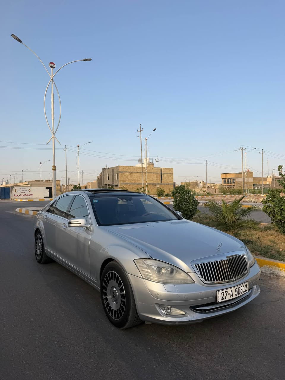 مارسدس S500 4matic 2008
فقط جاملغ امامي جهة السايق مبدل نفس اللون ماشيه 123 الف كيلو حقيقي وارد كوري 
فول مواصفات للاخير ، بردات اوتماتيك ، بانوراما ، كشنات جلد تدفئة تبريد، جوبلسات 
السيارة جديدة كلش ومصروف عليهة هواي وما تحتاج برغي 
باتريات جديدة ، تخم تاير جديد ، بلكات ونوزلات جدد ، حداديه امامي خلفي جديد
مكاني ناصريه  
رقم ذي قار بأسمي تحويل ثاني يوم 
السعر $175 وبيهة مجال
*********** ناصرية, ذي قار
