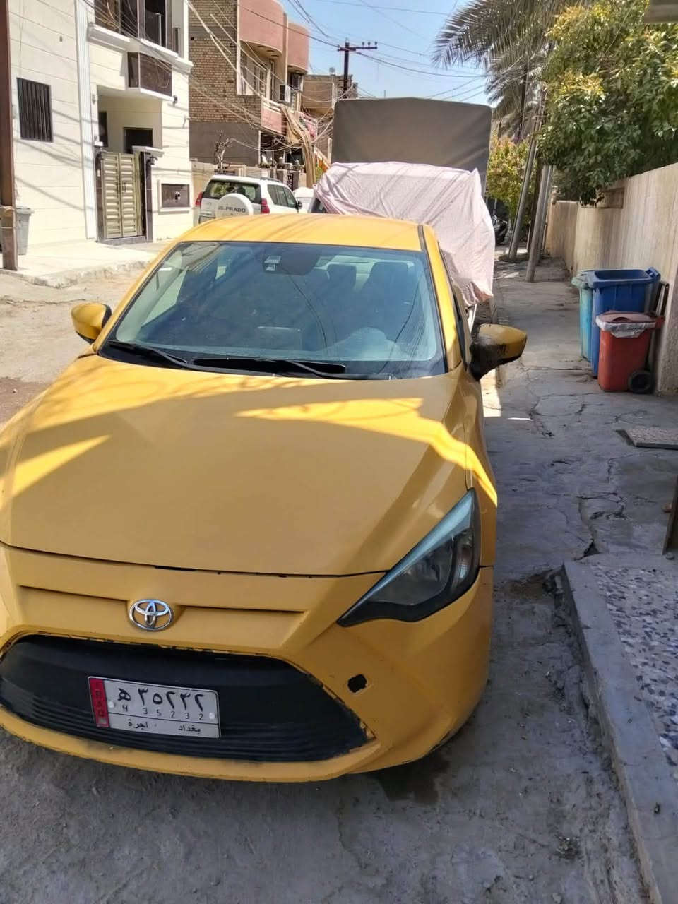 تيوتا يارس موديل 2018 اجره بغداد للبيع مستعجل السعر 75 وبيه مجال محرك جديد ماشيه 160 الف مقاعد قماش بلادي بيها نواقص بسيطه للاستفسار الاتصال على الرقم ***********
