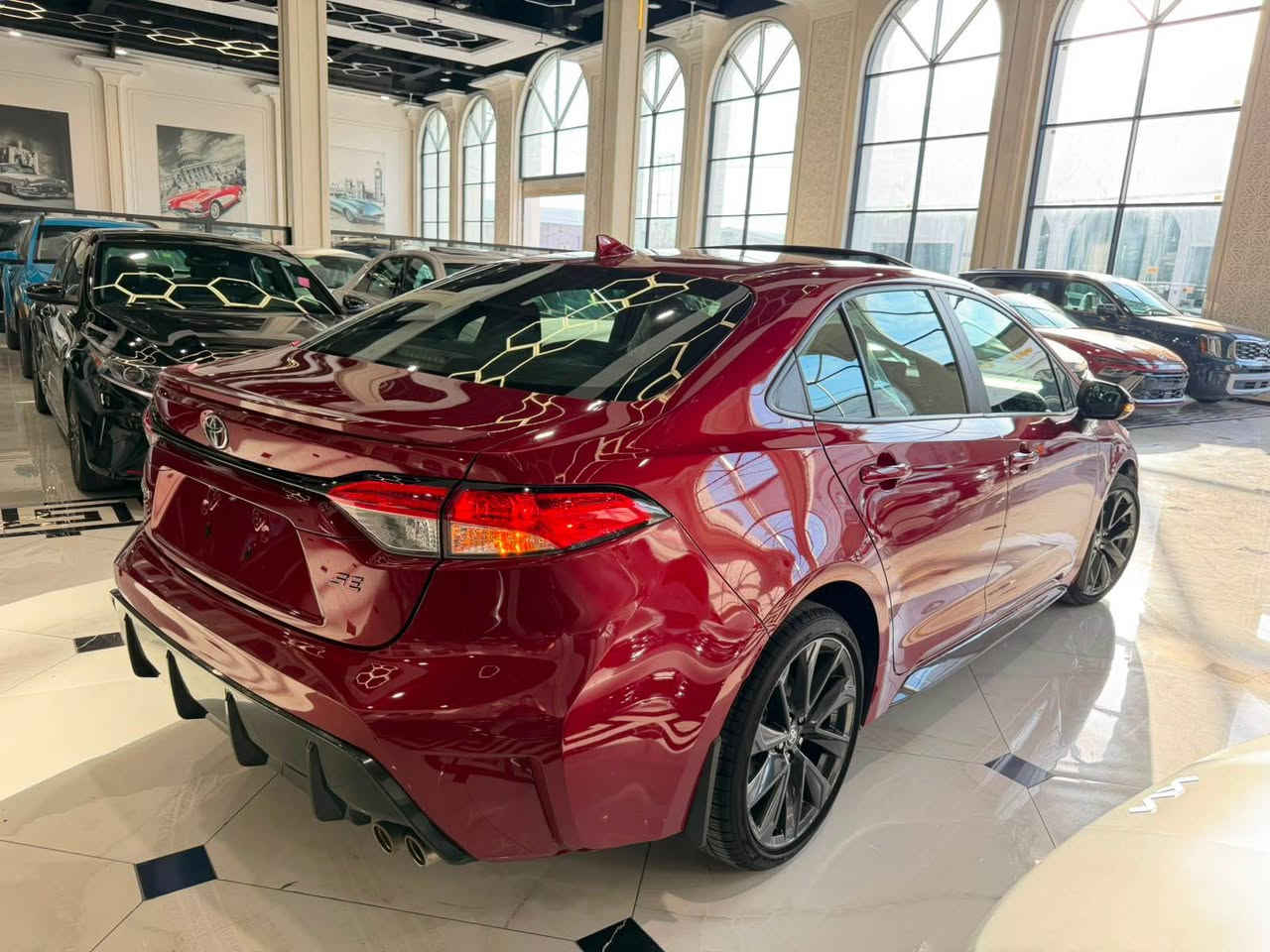 السلام عليكم 
2024  Toyota Corolla, SE 
تويوتا كرولا  2024 👍 SE  
بجم كبس 
السياره حادثه — بابين صبغ 
ايرباكات فقط بردة طاك 
السيارة بحالة ممتازة 

مواصفات SE :-
بريك بصمه 
فتحة (سلايت)
ماشية ١٣ الف 
شاشة ايباد  
كاميرا  
ثلاث كير (كير سبورتي  )
ويلكبات كروم
تحكمات ستيرن ➕ تحديد سرعه 
مانع انزلاق 
لايت زينون عالي و ناصي بلاد 
نظام auto hold 
نظام Assistive talk back 
السيارة رقم كاتي تترقم محافظات الشمال 
السعر  153$ ورقة 
و تكلفة الترقيم 12 ورقة كاملة 
العنوان :اربيل -   
للاستفسار  الرجاء اتصال ☎️ *********** واتساب أربيل, العراق
