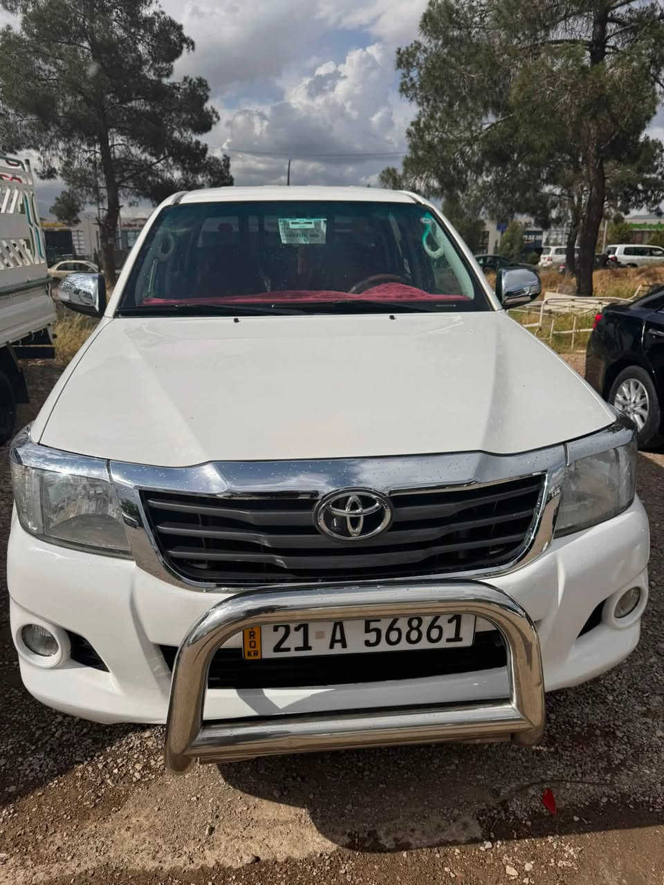 سلام علیکم  تویوتا هیلوکس  4x4  مودیل ٢٠١٣ مکفول کفالە عامە سنوی جدید بسمی
١٦٠ماشی کل مکفول سیارە مکان سلیمانیە
***********
***********
