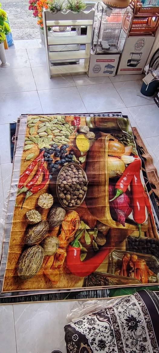 سجاد 3D • مانع انزلاق • ٥×٣م