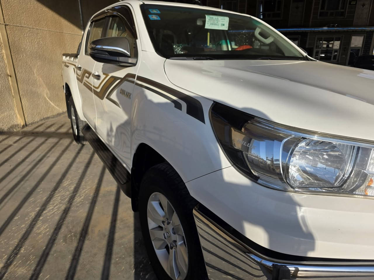 Toyota HILUX
تيوتا هايلوكس فور ويل موديل 2020
شركة ساز 

رقم بغداد ٢٠٢٠

السعر ٢٥٨ 

كير اوتوماتيك 

كشنات تبريد تبريد لمس 

كفالة عامة عدا رصعة بينة BDR

كير مكينة مكفولات السيارة كلشي موضح بل الصور سونار عدد ٢ موجود 2

للاستفسار الاتصال على الرقم 

***********

***********
