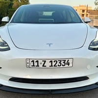 TESLA MODEL 3 STANDARD 2023  دفع خلفي  ماشية 36 ميل  بالعراق ماشية بس ...