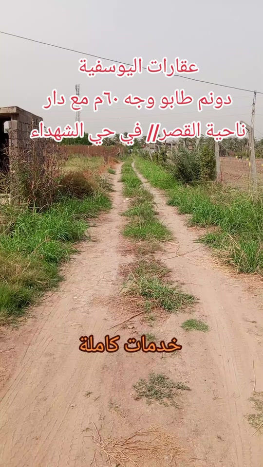 دونم طابو • حي الشهداء • دار ٢٥٠م
