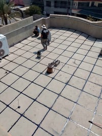 ماستك السطح • غلع وفرش • طرق هندسية