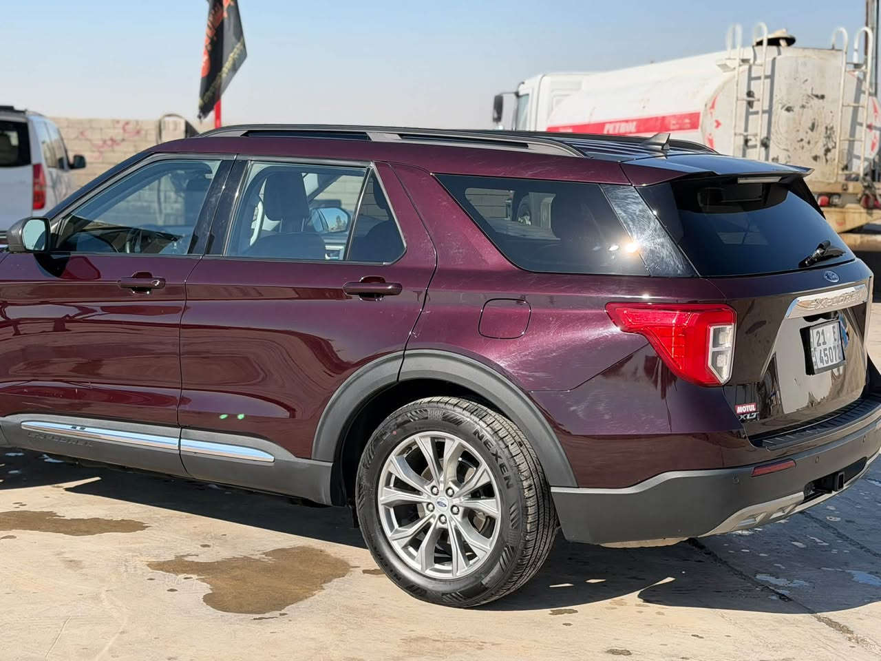 ﷽
𝐅𝐎𝐑𝐃 𝐄𝐗𝐏𝐋𝐎𝐑𝐄𝐑-XLT

فورد اكسبلور(XLT) 

موديل : 2022

اللون : ماروني

عدد المقاعد : 7 راكب

المسافة المقطوعة : 83,000(KM)

حجم المحرك : 2.3L TURBO ( 4,سلندر )

الضرر : كما موضح بالصور 

المواصفات : XLT

بصمة ابواب

بصمة تشغيل

تشغيل عن بعد 

كاميرا

كير ماوس 

هاند بريك بصمة

اوتو هولد : 𝐀𝐔𝐓𝐎 𝐇𝐎𝐋𝐃

اوتو ستارات : 𝐀𝐔𝐓𝐎 𝐒𝐓𝐀𝐑𝐃

اوتو ستوب : 𝐀𝐔𝐓𝐎 𝐒𝐓𝐎𝐏

رادار امامي (تحديد مسار)

رادار جانبي  (نقاط عمياء)

رادار خلفي (التحذير من الاصطدام)

حساسات خلفي

نظام : 𝐄𝐂𝐎

نظام : 𝐍𝐎𝐑𝐌𝐀𝐋

نظام : 𝐒𝐏𝐎𝐑𝐓

نظام : 𝐓𝐎𝐖/𝐇𝐀𝐔𝐋

نظام : 𝐒𝐋𝐈𝐏𝐏𝐄𝐑𝐘

مانع انزلاق+𝐀𝐁𝐒

استيرن هيتر

كشنات هيتر 

تبريد مركزي

صندوق شفط كهربائي 

لايتات 𝐋𝐄𝐃 وعدسة زينون

بكلايتات 𝐋𝐄𝐃 

وبقية المواصفات المعروفة 

العنوان :ديالى_خانقين

‏‎للاتصال والاستفسار :

( اتصال + واتساب )

***********
