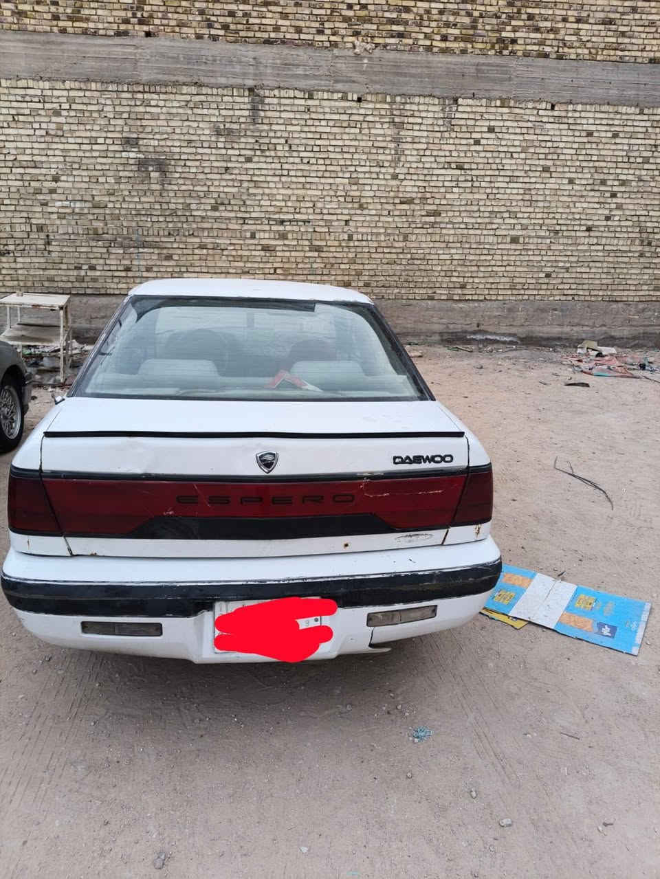السلام عليكم سيارة اسبرو موديل 94 خصوصي نجف سيارة مكينة اوگير مكفولات  مناسبة سعرها 15ورقة وبيها مجال سنوية موجودة راعيهة جهازة مغلق نتكفل سرقة اوعشائر  ***********
