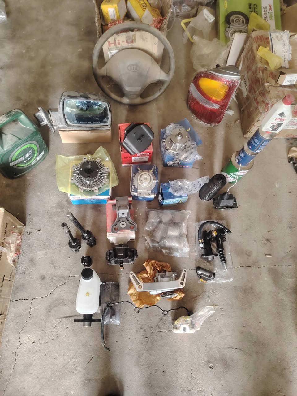 النجف الاشرف • كيا بريجو • قطع تفصيخ
