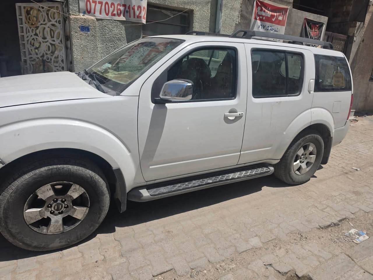 سلام عليكم نيسان باثفندر مديل 9 خليجي بصمه موصفات معروفه رقم نكليزي سياره بيه جاملغ و بنيد خسفه ملحوم كد شبر سياره منظومه غاز 80 التر جاهزه أي نقص مابيه سعر 115مكان بغداد الحريه ***********

