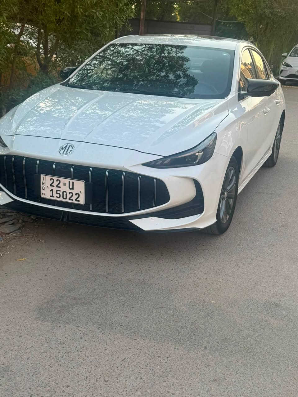 MG GT موديل 25 ماشيه 47رقم اربيل بيها بيبان ثنين جهه سايق بارد وربع جاملغ خلفي صبغ كشنات جلد شاشه جبيره داتا شو بلادي اربع كامرات  السعر 117 وبيها مجال ***********
