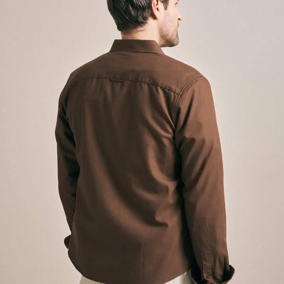 قميص كتان • وكالة FENG • مقاسات S-3XL