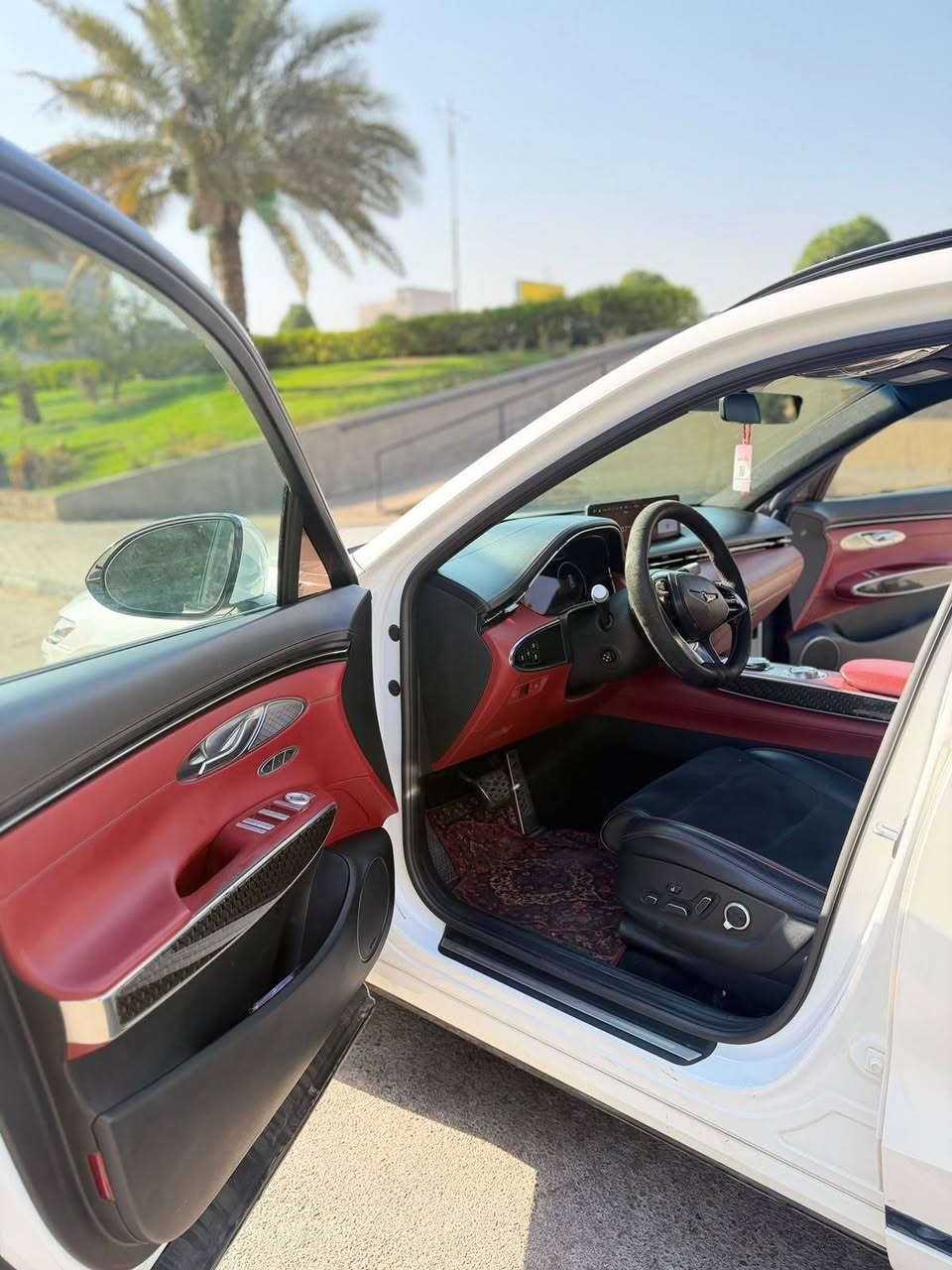 موديل : 2022
المحرك :V6 TWIN TURBO  
الحالة : جاملغ امامي وخلفي+باب صبغ
العداد :32 الف ميل  
المواصفات:فول برستيج 
ابيض داخل احمر واسود 
بصمه+بصمه ابواب 
وضعيات قياده 
تشغيل عن بعد
اوتو بارك 
كشن مساج 
كشنات خزن 
 كشنات كهرباء
كشنات حار بارد
شحن لاسلكي 
4كامرات 
ترحيب 
ستيرن كهرباء 
بانوراما 
عداد إلكتروني 
رادارات اماميه خلفي 
نقطه عمياء 
فورويل 
أناره داخليه ليد 
لد امامي +لايت زينون 
شاشة ايباد
كاميرا
نظام صوت 
اشارة مرايا
تحديد سرعة
المكان اليرموك اربع شوارع 
***********
