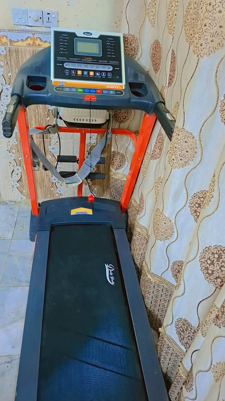 جهاز جري للبيع جهاز جديد مشتري من علي كساب عنوانه بلجمعيه جهاز استعمال قليل جدا عنوان كربلاء حي الموضفين سعر (400) وبيه مجال ***********
