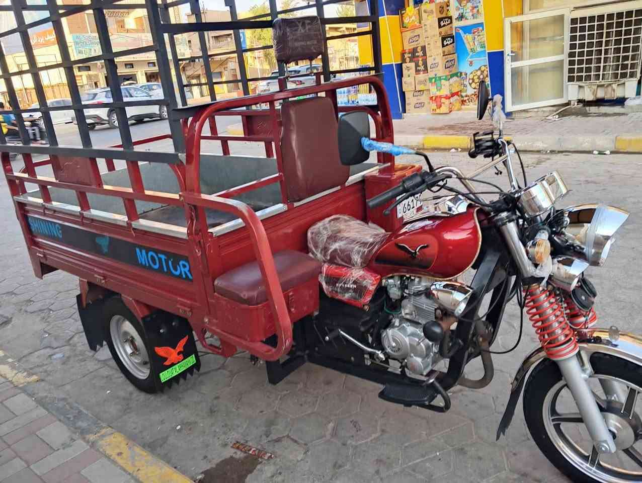 ‬‏سلام عليكم ستوته 23 للبيع مرقمه تحويل ثاني يوم السعر 3500بيه مجال بسيط للشراي مكاني الرمادي شارع ١٧وتجي وبيك خير وتدلل ملاحظه تحويل ثاني يوم ***********
