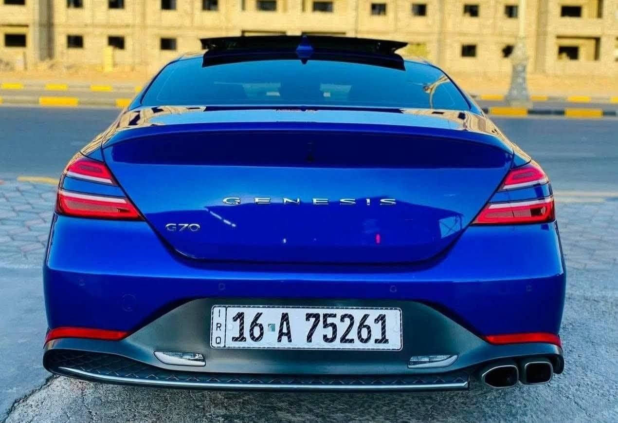 احسنلك من الكورلا وبنفس السعر ( بيع او مراوس )
جنسيز G70 موديل 2022 
رقم قادسيه معوقين 
فول مواصفات  تخم تاير جديد 
مابيهة اي نقص 
مكان السيارة الديوانية 
للاستفسار ***********
