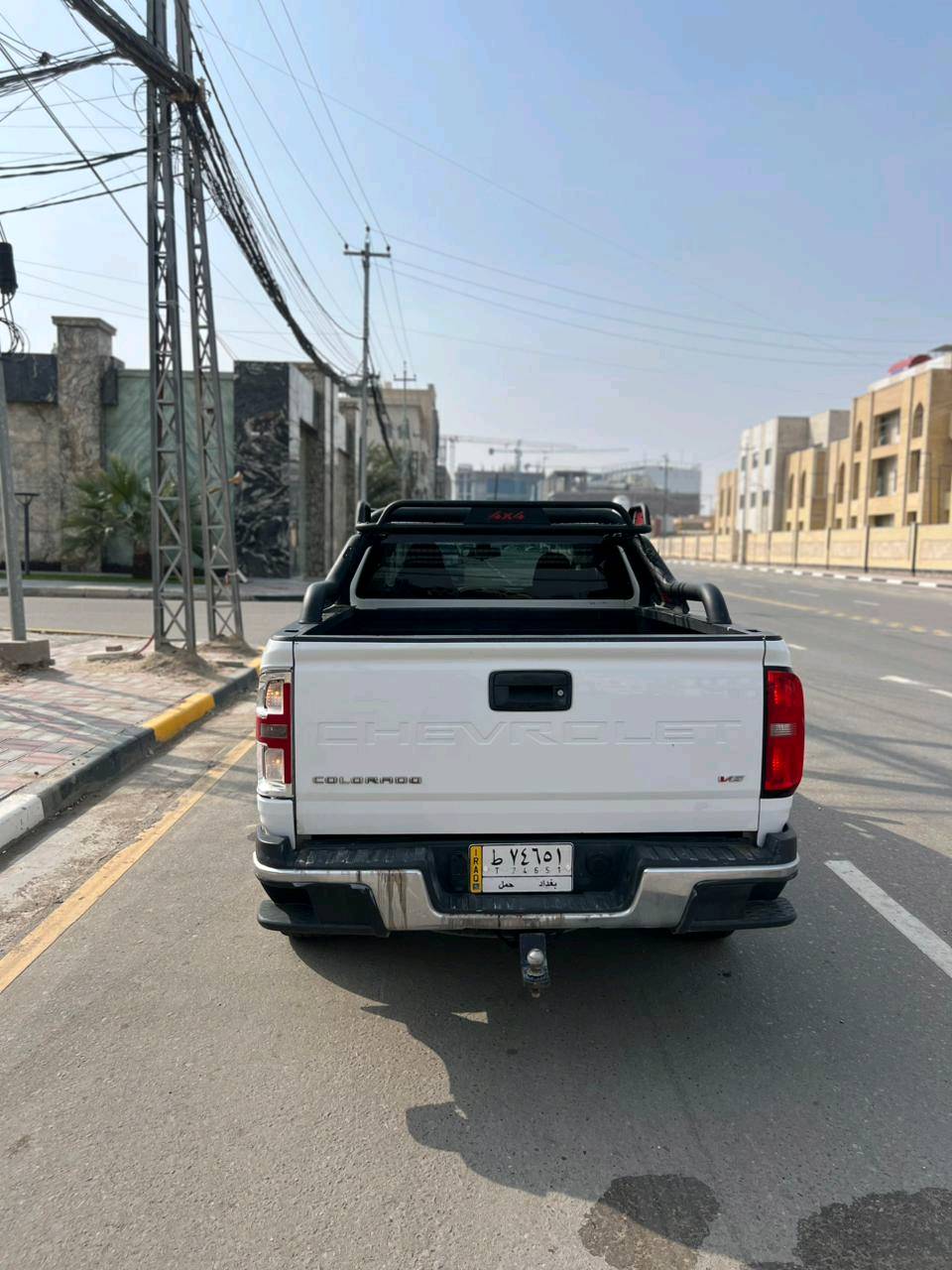 شوفر كولورادو 2021 بيكب رقم بغداد بأسمي كامل مواصفات ماشية 80  الف 
حادثها جاملغ السائق ونسبة قليله. أمطار في المزاد علمآ بأن السيارة في وضع الوكالة وتعمل بشكل ممتاز عارضه١10 ورقه نهائي اريد اراوس بسيارة زغيره النترا