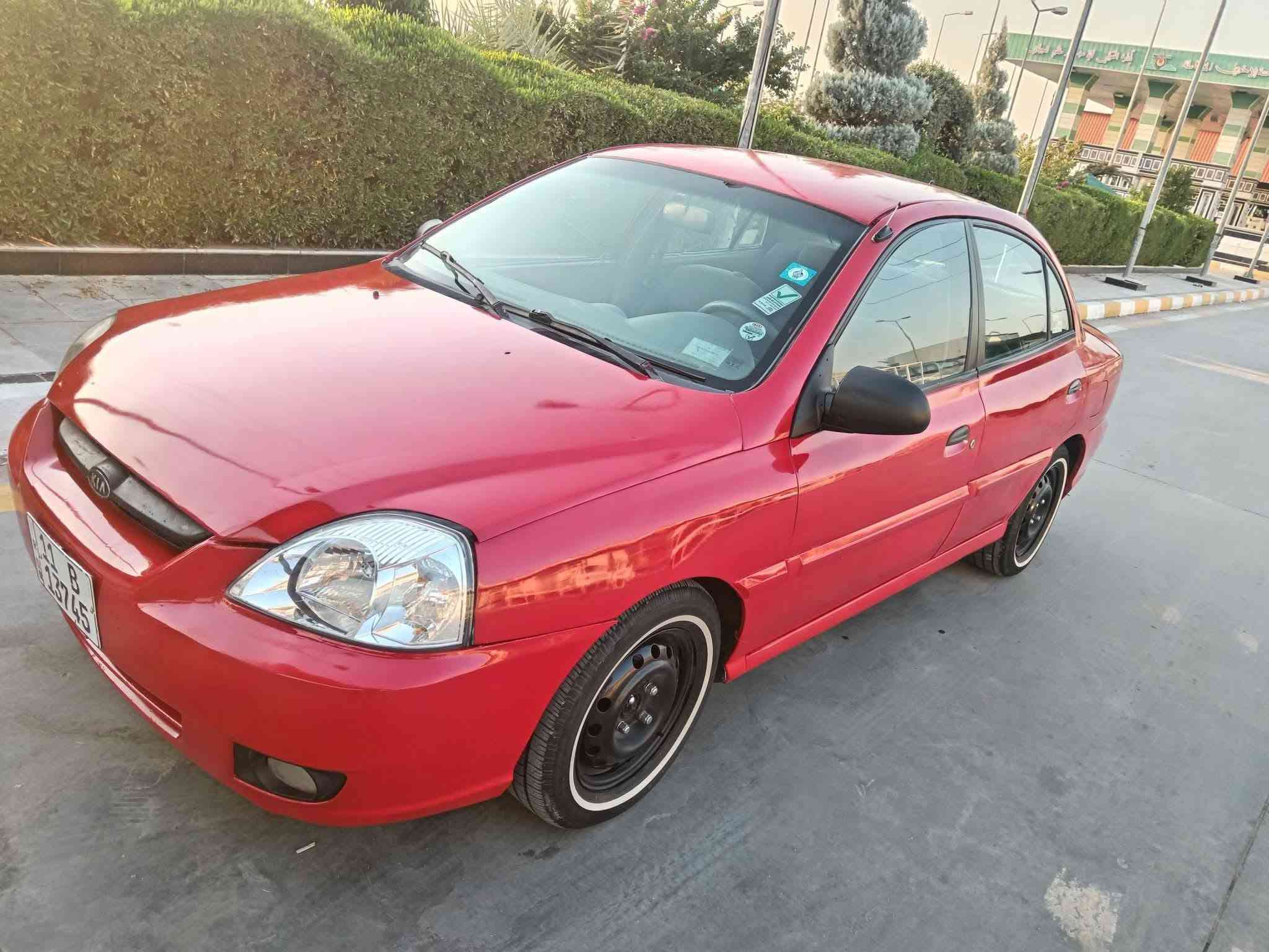 سلام عليكم كيا ريو موديل 2005رقم بغداد شرط التحويل سيارة جاهزه سنويه ال 28هزه جديده محرك شرط بدون تنقيص بدون بخار مصبوغه جماليه السعر 37بيها مجال ***********6 وتساب
