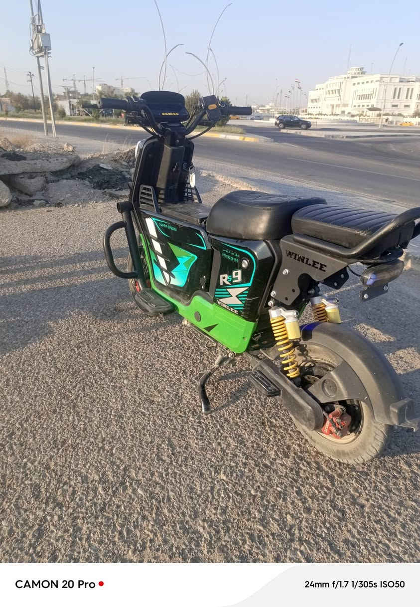 إعادة النشر بسبب الوعود الكاذبة 
دراجة R9 شحن 💚

دراجة زيروو اخو الجديد

موديل 2026

بطاريات 5 شرط 

شاشة DJTL

نظام رجوع للخلف p

بلوتوث 

لايت عالي ناصي فول 

ملف2000واط نحاس

دراجة حلوة و نضيفة و اقتصادية 

السعر 475و بي مجال 

مكاني كركوك
للستفسار***********

ملاحضه المو شراي لايتصل رجائن
